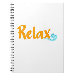 Relax-Notebook Notizblock