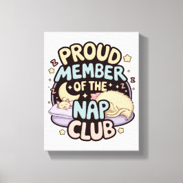 Relax & Relax - Nickerchen Lovers Perfekt Leinwanddruck