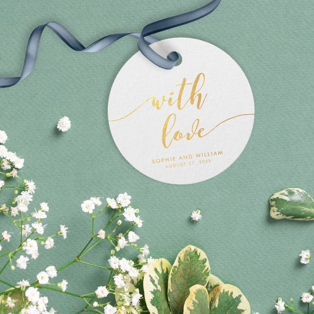 Relax Script mit Liebe Hochzeit Geschenkanhänger (Von Creator hochgeladen)