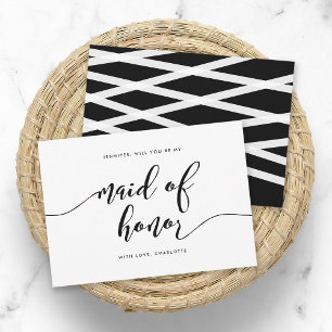 Relax Script wird Sie meine Trauzeugin sein Einladung