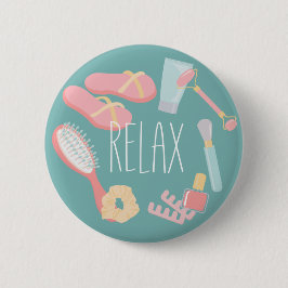 Relax Spa things round Classic Button