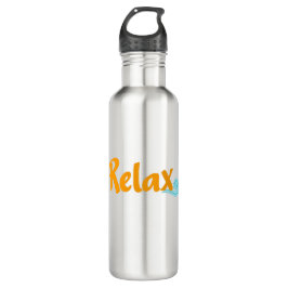 Relax Stainless Steel Water Bottle Edelstahlflasche
