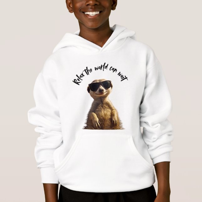 Relax – The World Can Wait | Cool Meerkat with Sun (Devant)