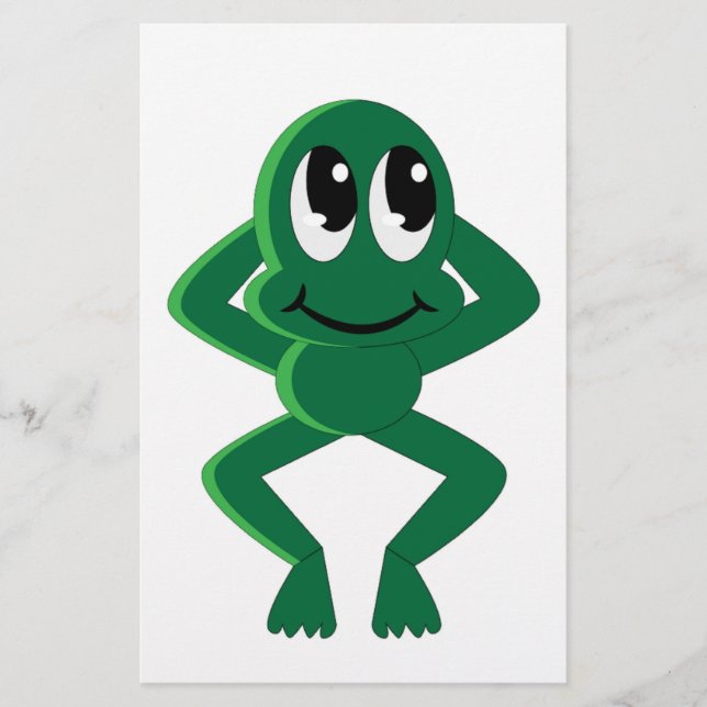 RELAXE FROG BRIEFPAPIER (Vorderseite)