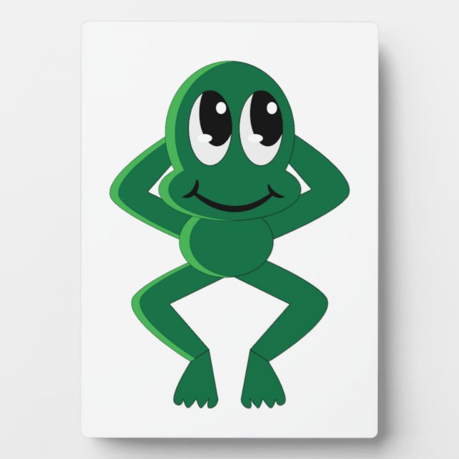 RELAXE FROG FOTOPLATTE (Vorderseite)