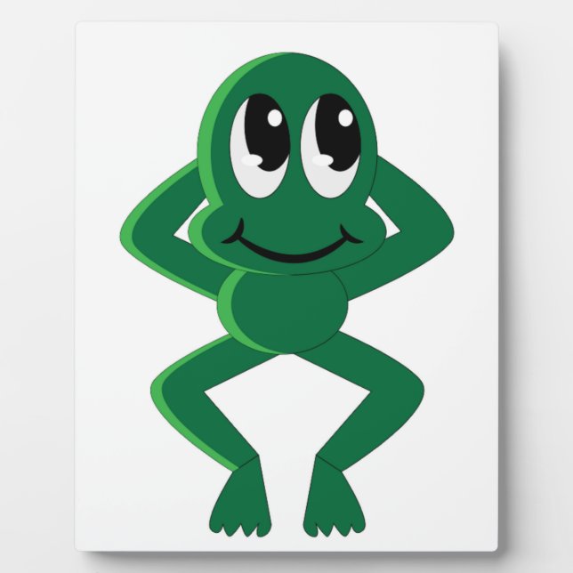 RELAXE FROG FOTOPLATTE (Vorderseite)