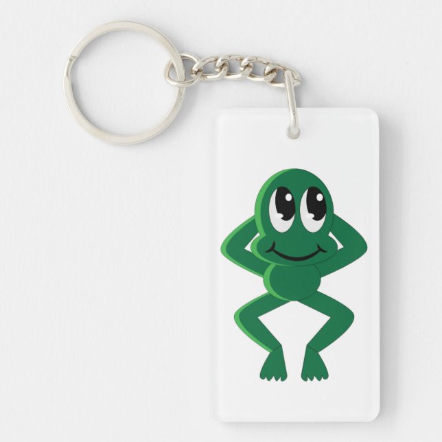 RELAXE FROG SCHLÜSSELANHÄNGER (Vorderseite)