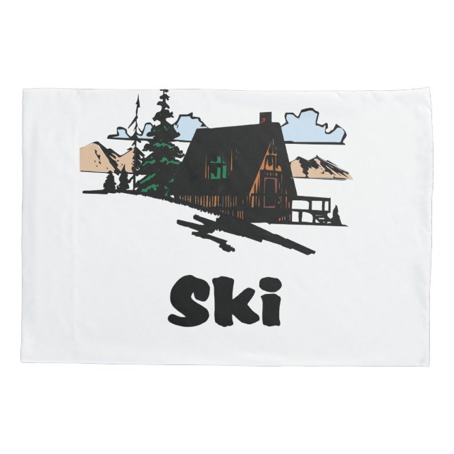Relaxe Skilodge Kissenbezug (Rückseite)