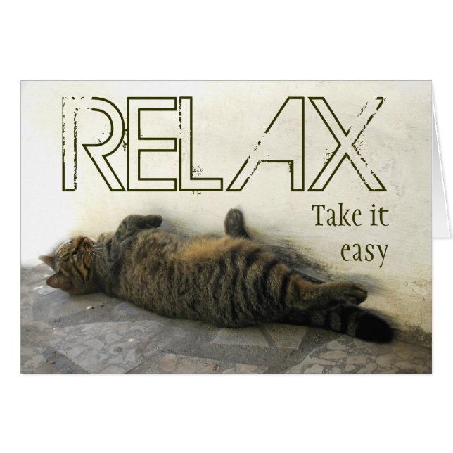 Relaxez-vous - Soyez facile (Devant Horizontal)