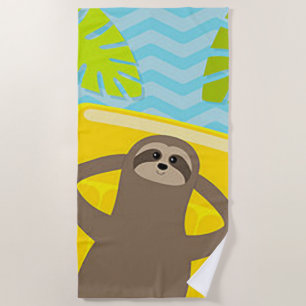 "Relaxfaultier" Strandtuch