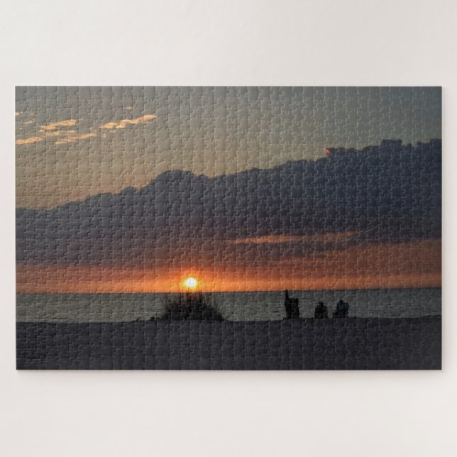 Relaxing Beach Sunset - 20x30 - 1014 Stk. (Horizontal)