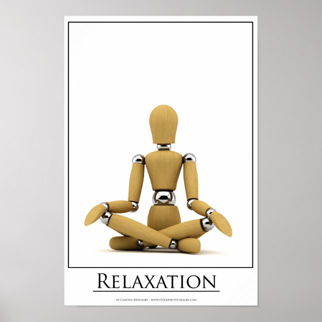 Relaxposter Poster (Vorne)