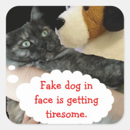 Relaxte Cat Sticker von RoseWrites