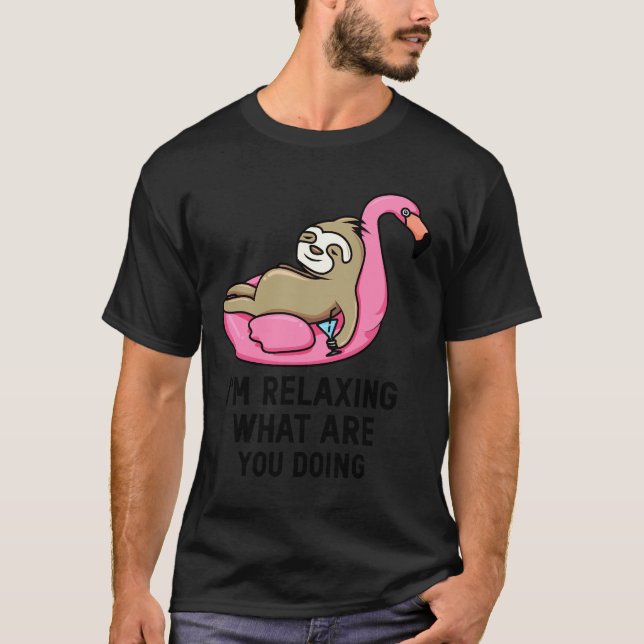 Relaxter Funny T-Shirt (Vorderseite)