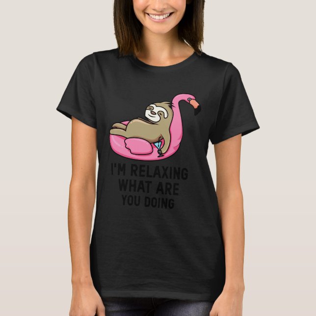Relaxter Funny T-Shirt (Vorderseite)