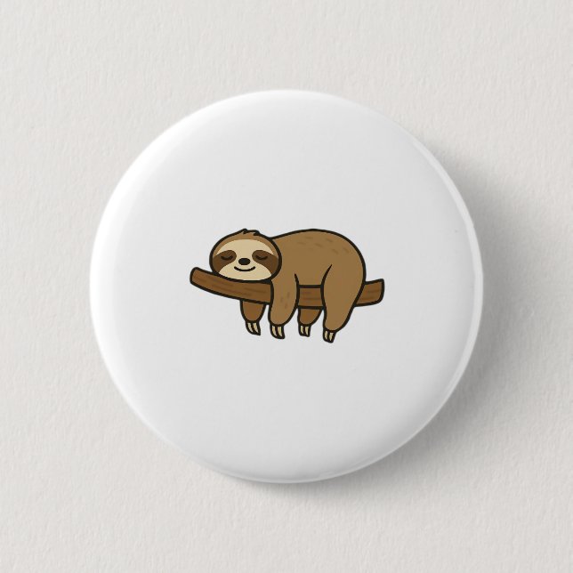 Relaxter Platz auf dem Retro-Logo der Zweigstelle  Button (Vorderseite)