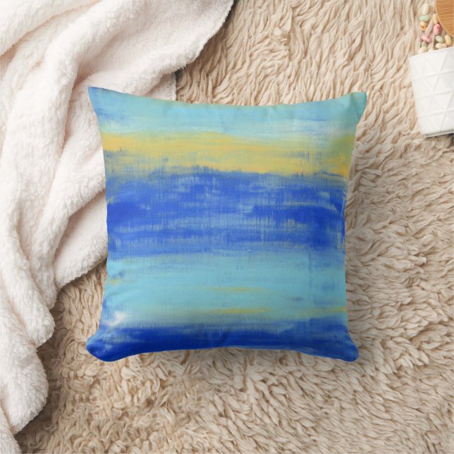 Relaxter Strand Aqua Turquiose Nautical Kissen (Decke)