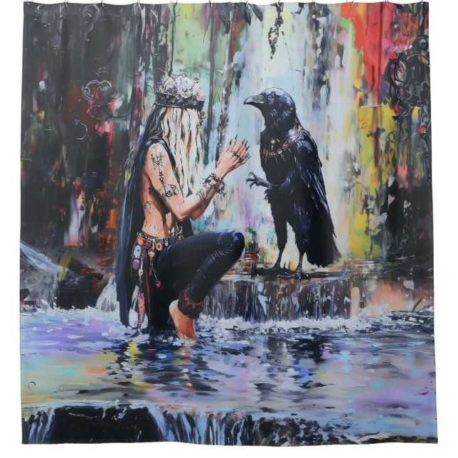 Relay Duschvorhang (Vorderseite)