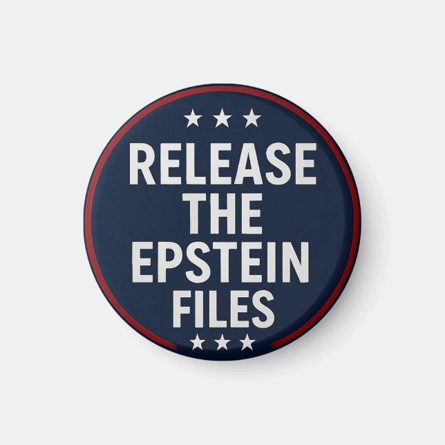 Release der Epstein-Dateien Magnet (Vorne)