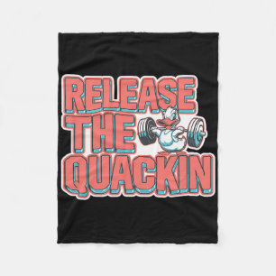 Release der Quackin-Gym-Bodybuilding — 1 Fleecedecke