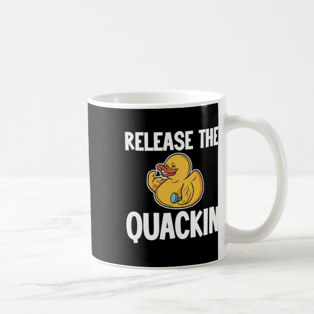 Release der Quackin Gym Bodybuilding — Kaffeetasse (Rechts)