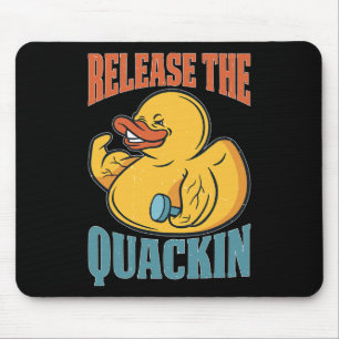 Release der Quackin Gym-Bodybuilding Mousepad