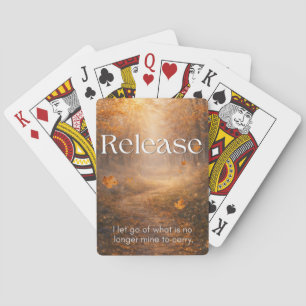 Release - Inspirierende Geschenk-Spielkarten Spielkarten