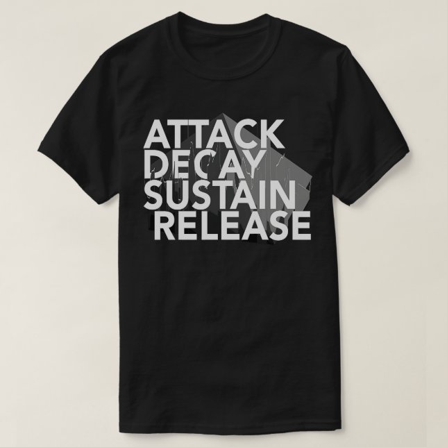 Release-Synthesizer für Angriffsdekay T-Shirt (Design vorne)