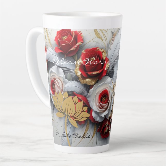 Release Worry-Latte Mug (Angle gauche)