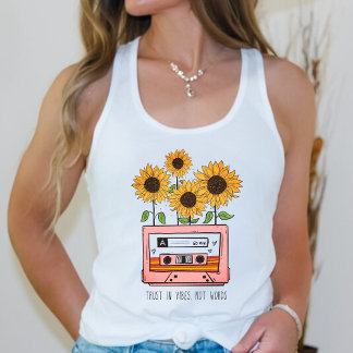 Reliance on Vibe Boho Sunflower and Cattsette Tank Top