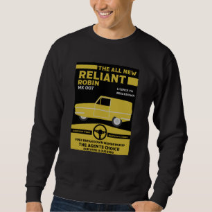 Reliant Robin Car Sweatshirt