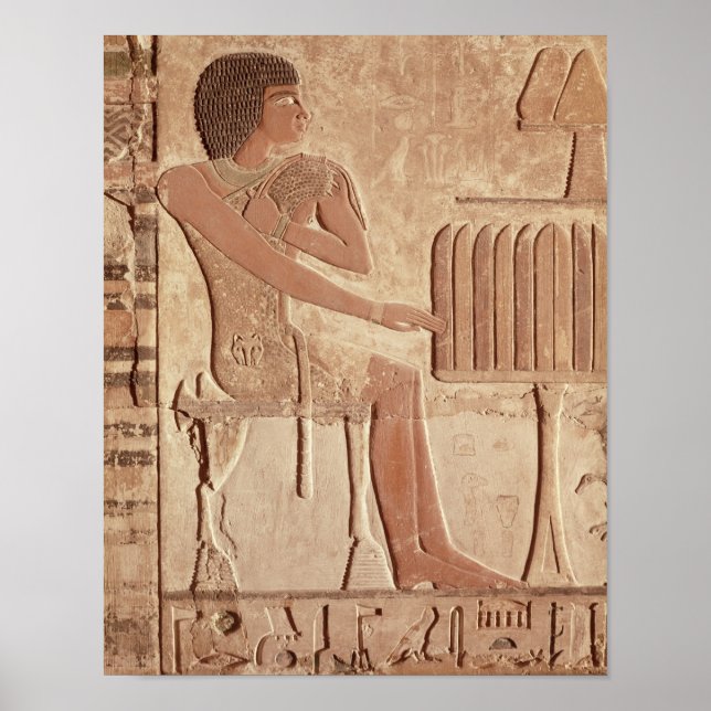 Relief depicting the deceased seated poster (Vorne)