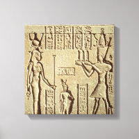 Relief mit einem Pharao