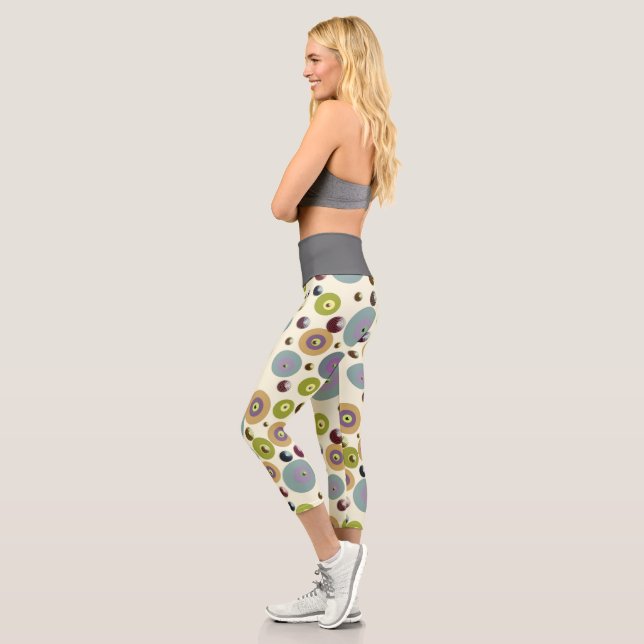 Reliefkreisel Capri Leggings (Links)