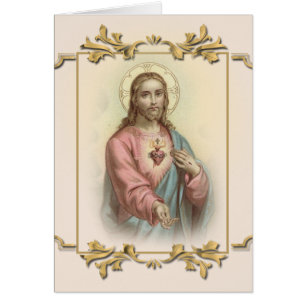 Religieux Sacré Coeur Jésus Prière chrétienne