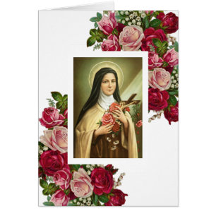 Religieux St. Therese Carmelite Nun Roses