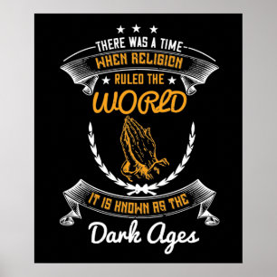 Religion beherrschte die Welt im Mittelalter Poster