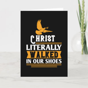 Religion - Christus ging buchstäblich in unsere Sc Karte