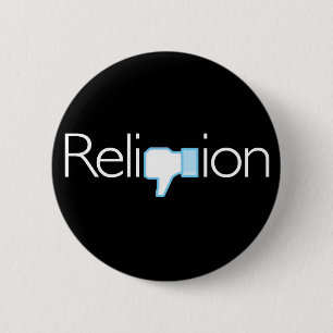 Religion? Daumen unten! Button