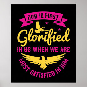Religion - God Is Most Glorified In Us Poster