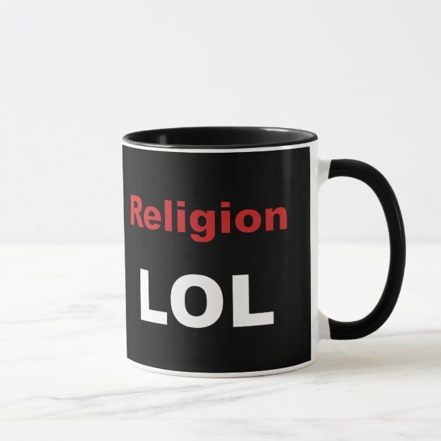 Religion LOL Tasse (Rechts)