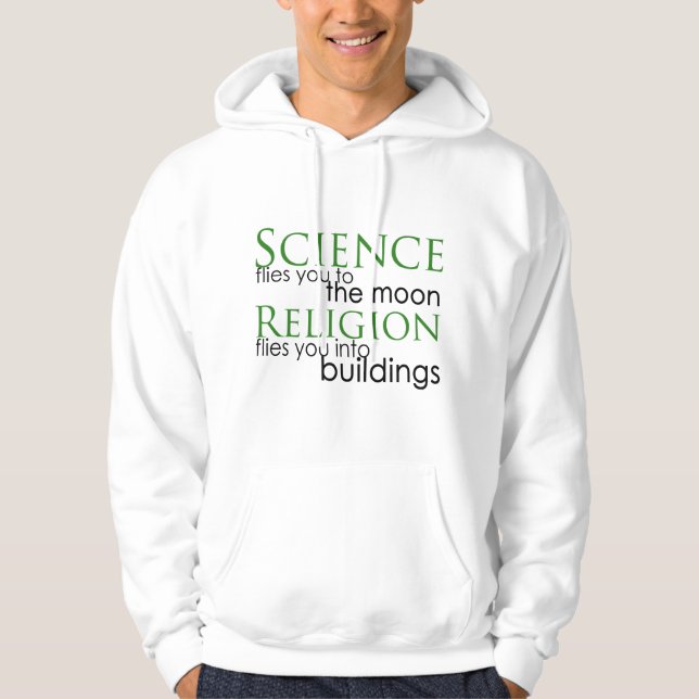 Religion und Wissenschaft Hoodie (Vorderseite)