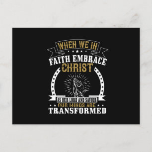 Religion - Verehrung Christus als Herr Postkarte
