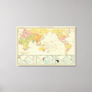 Religionen Leinwanddruck