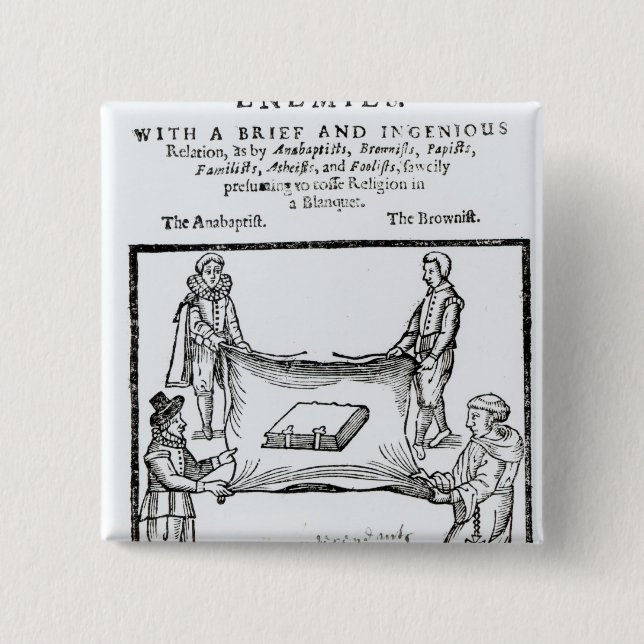 Religions-Feinde, 1641 Button (Vorderseite)