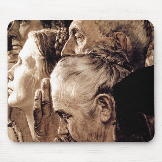 Religionsfreiheit Mousepad (Vorne)