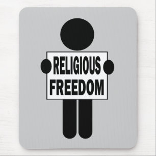 Religionsfreiheit Mousepad