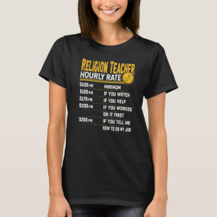 Religionslehrer Stundensatz Religionspädagoge Tuto T-Shirt
