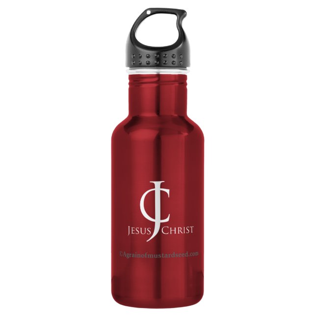 religiös edelstahlflasche (Vorderseite)