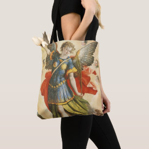 Religiös im Vintage-Stil, Sankt Michael besiegt Lu Tasche
